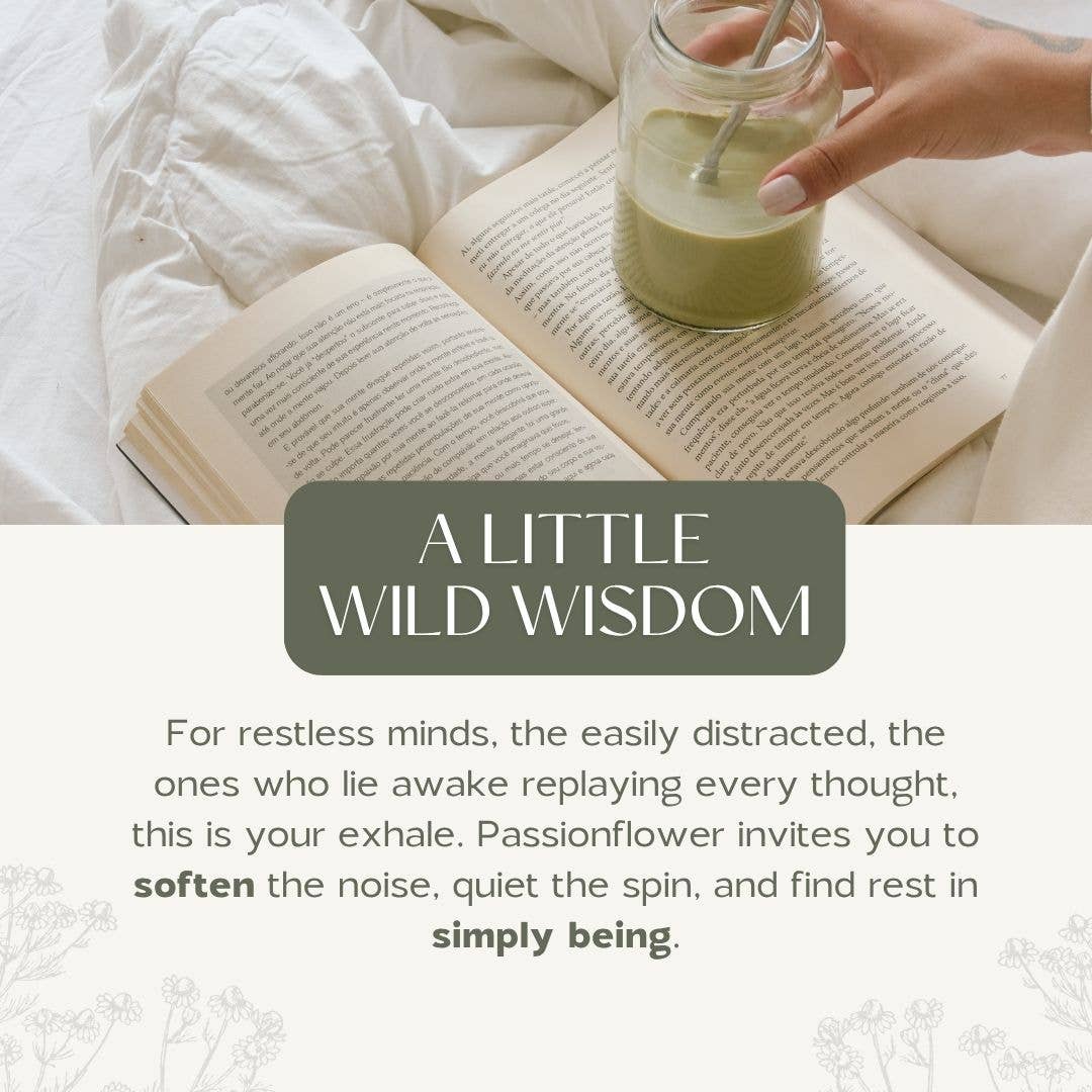 Passionflower | Calm Focus & Anxiety Support | Tincture