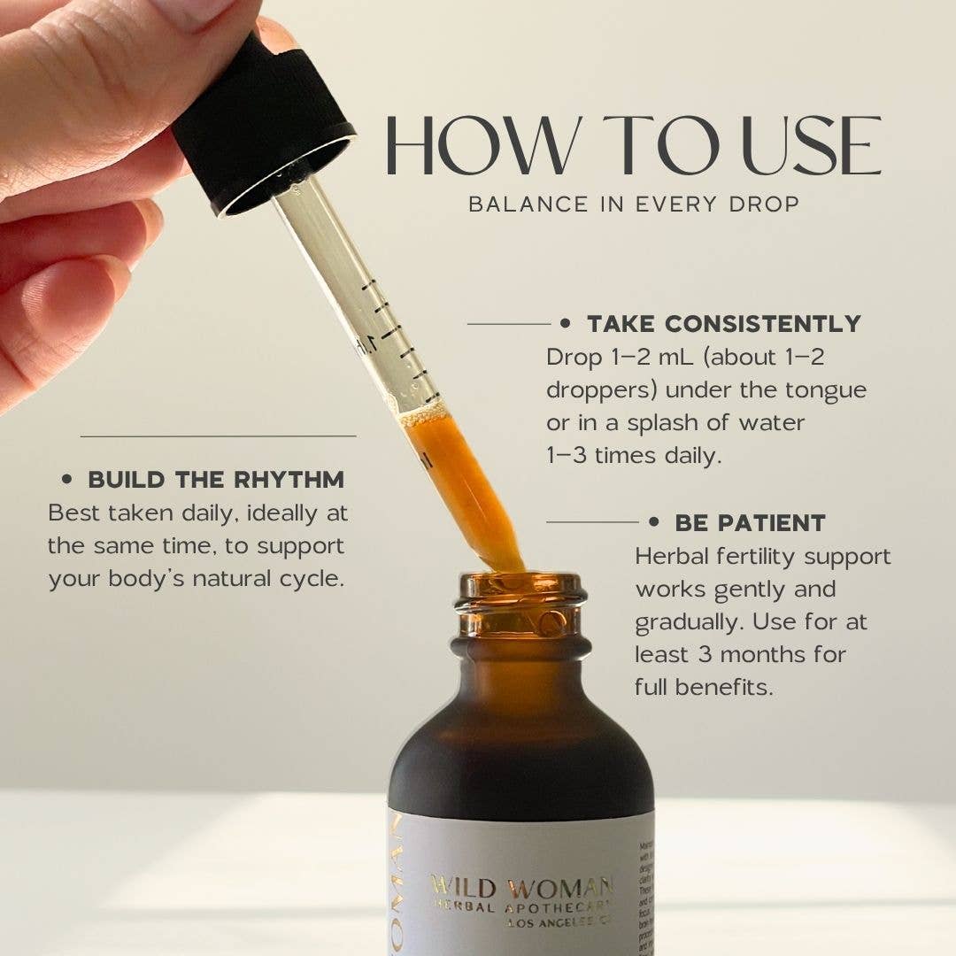 Fertility Flow | Ovulation & Cycle Balance | Herbal Tincture