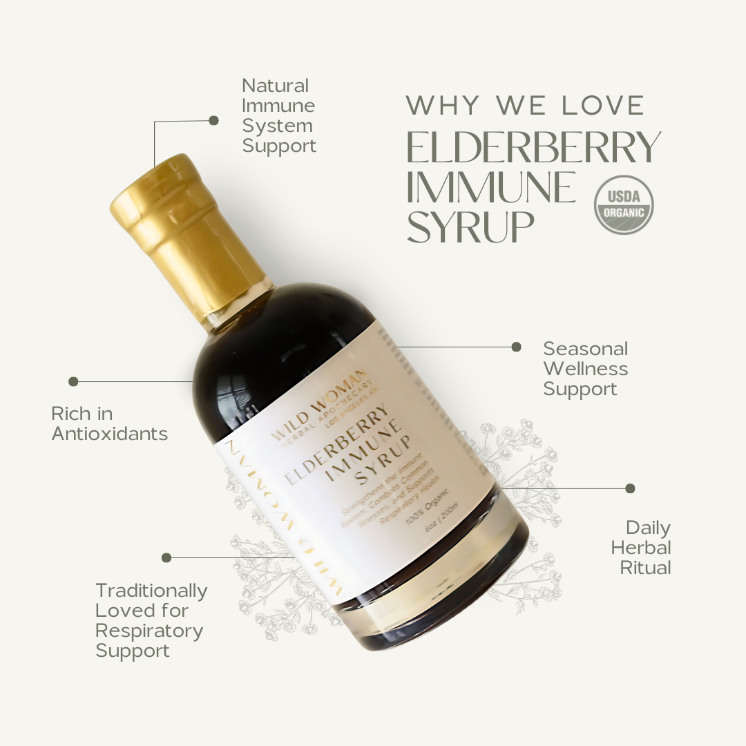 Elderberry Immune Syrup | Cold, Cough & Flu Seasonal Support