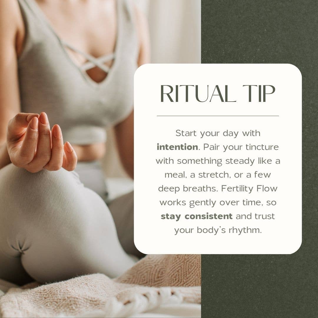 Fertility Flow | Ovulation & Cycle Balance | Herbal Tincture
