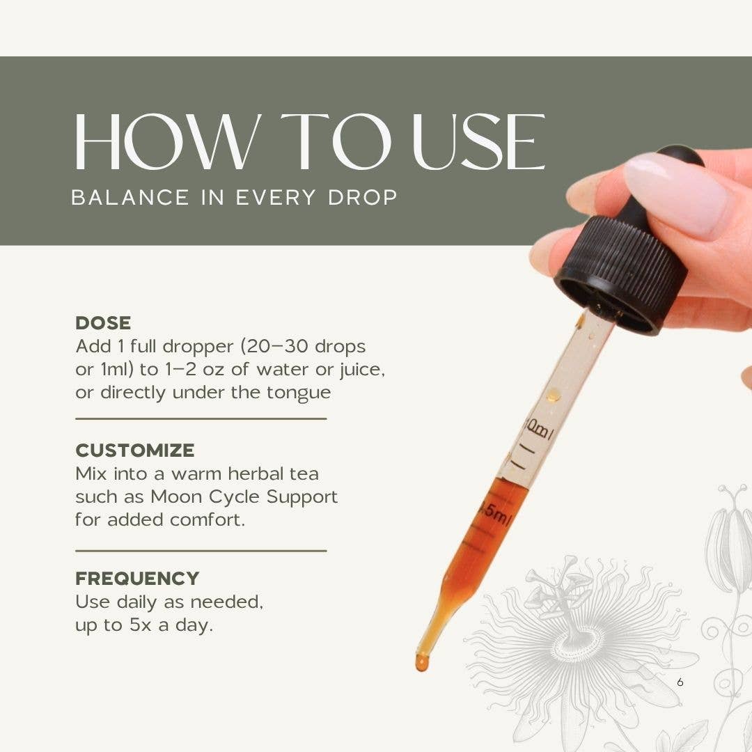 Smooth Cycle | Period & Cramp Support | Herbal Tincture